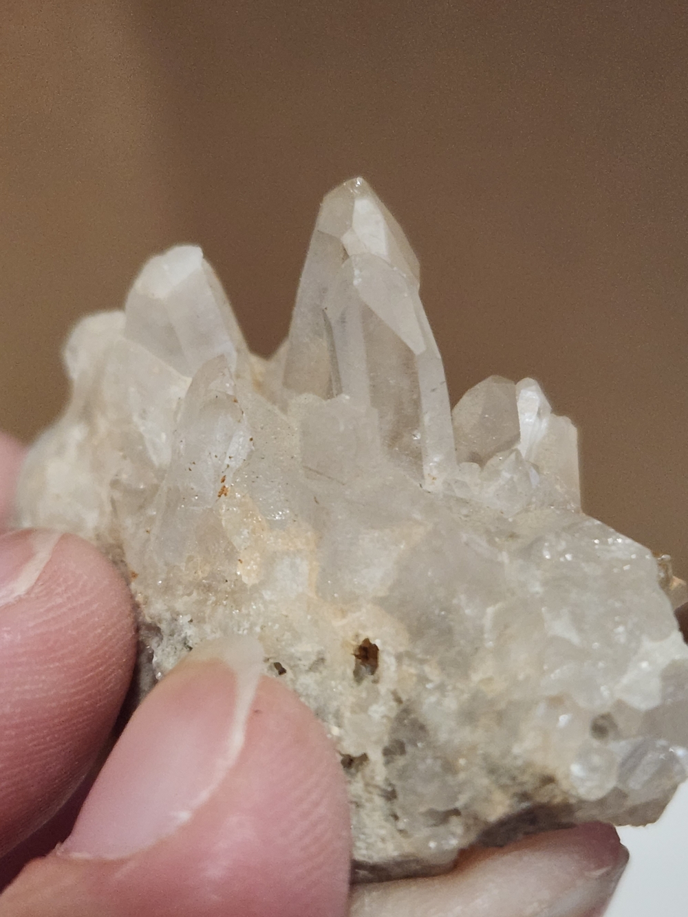 BUNDLE ITEM! Clear Quartz Crystal Cluster of Points, 0.7oz